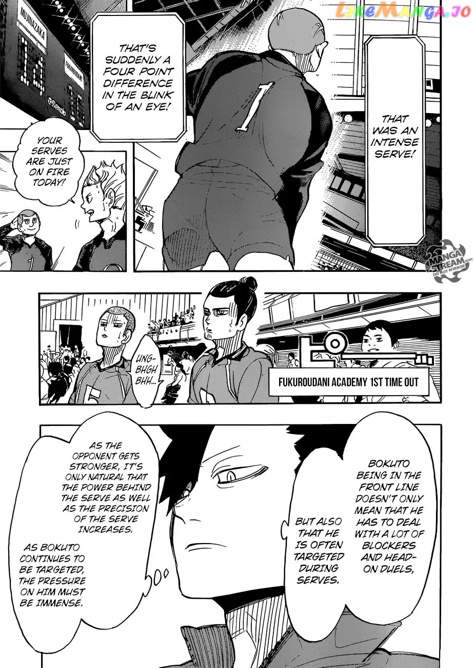 Haikyuu!!, Chapter 330 image 08